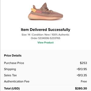 Adidas yeezy v2 “clay”